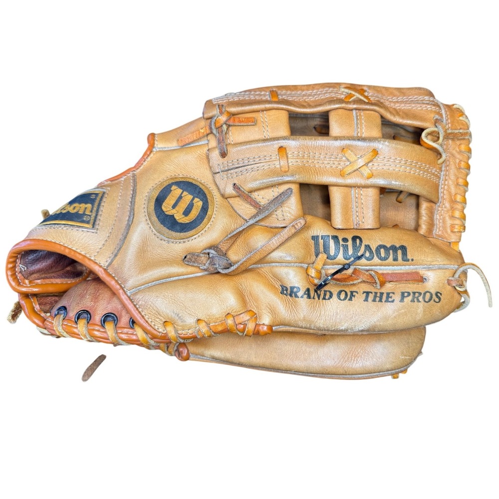 Wilson A9840 Boss Baseball Glove Select American Cowhide Tan Right Hand Throw